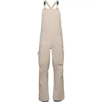 Black Diamond - Pantalones de esquí - M Factor Bibs Moonstone de Nylon - Talla S - Beige