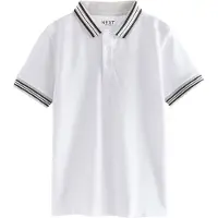 Next Camiseta gris claro / negro / blanco