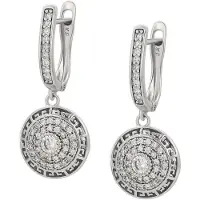 NAEMI Pendientes plata
