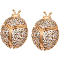 Gaya Pendientes oro rosa