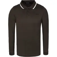 Karl Lagerfeld Camiseta marrón oscuro / blanco