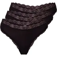 Lindex Tanga negro