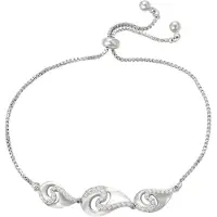 NAEMI Pulsera plata