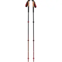 Black Diamond - Bastones de senderismo/trekking - Pursuit Trekking Poles Charcoal/Octane de Aluminio - Talla M/L - Negro