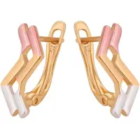 NAEMI Pendientes oro / rosa claro / blanco perla