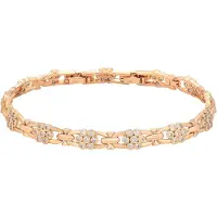 NAEMI Pulsera oro rosa