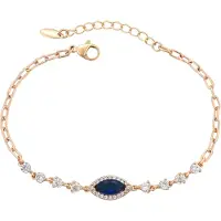 NAEMI Pulsera navy / oro