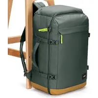 Pacsafe - Go Carry-On Backpack 44L - Mochila de viaje verde