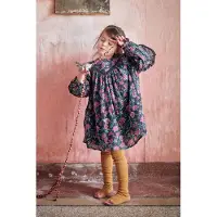 Louise Misha Dress Lara Charcoal Wildflowers Talla: 12M | Vestidos Outlet | Unisex | Negro