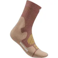 Bauerfeind Sports - Women's Outdoor Merino Mid Cut Socks - Calcetines de trekking size 39-42, marrón