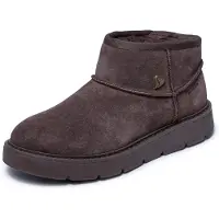 SKECHERS Botas marrón oscuro
