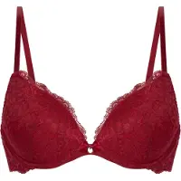 Hunkemoller Sujetador 'Marine' rojo