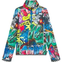 WeeDo - Kid's Cosmo Sprayprint Thermoshirt - Camiseta funcional size 116, multicolor