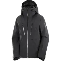 Salomon - Chaquetas de esquí mujer - Brilliant 2.0 Jacket W Deep Black para Mujer - Talla S - Negro