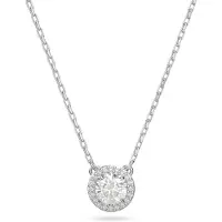 Swarovski Cadena 'Una' plata