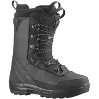 Salomon Snowboard - Botas de snowboard hombre - Malamute Black de Lana - Talla 43,5 - Negro