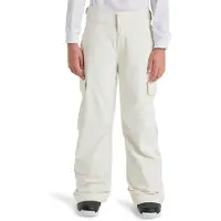 Roxy - Pantalones de esquí niños - Banky Ice Girl Pant Whisper White - Talla 8 años - Blanco
