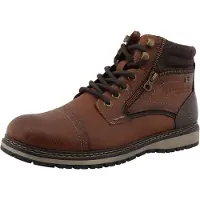 Tom Tailor Botas con cordones marrón / marrón oscuro
