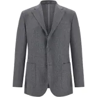 Boggi Milano Chaqueta tipo saco para negocios gris oscuro