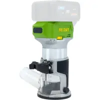 Procraft Fresadora multifunción a batería POB24bb 20 V 6/8 mm sin escobillas Solo - sin batería, sin cargador