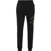 Plein sport Pantalón 'Scratch' oro / negro
