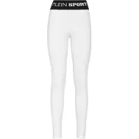 Plein sport Pantalón deportivo negro / blanco