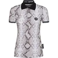 Plein sport Camiseta 'Python' gris / negro