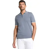 No-excess Pullover Short Sleeve Polo Button Solid Washed Blue Talla: S | Polos Outlet | Hombre | Azul