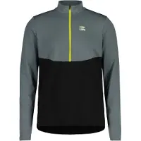 Maloja - ZovielloM. - Camiseta funcional size S, gris/negro