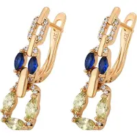 NAEMI Pendientes oro
