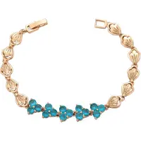 NAEMI Pulsera turquesa / oro