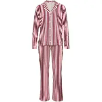 LASCANA Pijama rojo / rojo vino / blanco