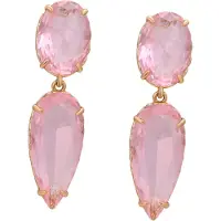Gaya Pendientes oro / rosa