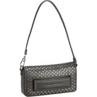 Karl Lagerfeld Ikon Bolsa de hombro Piel natural 26.5 cm negro