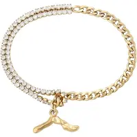 Gaya Pulsera oro / transparente