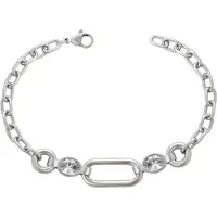BRAELYN Pulsera plata / transparente
