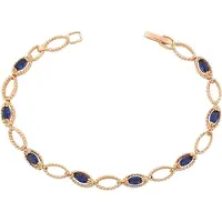 Gaya Pulsera azul / oro