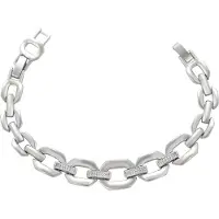 NAEMI Pulsera plata / transparente
