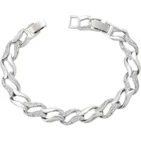 NAEMI Pulsera plata