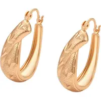 NAEMI Pendientes oro rosa