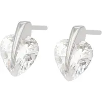 NAEMI Pendientes plata / transparente