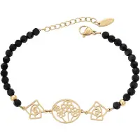 Gaya Pulsera oro / negro