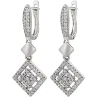 BRAELYN Pendientes plata / transparente