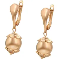 Faina Pendientes oro rosa