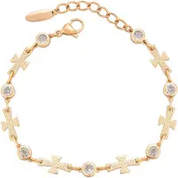 NAEMI Pulsera oro rosa