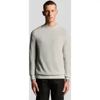 Lyle & Scott Pique Mock Neck Jumper Light Grey Marl Talla: XS | Jerséis Outlet | Hombre | Gris