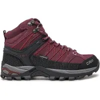 CMP - Women's Rigel Mid Trekking Shoes Waterproof - Botas de trekking size 37, rojo/negro