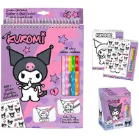 Kuromi Set De Colorear Con Lápices De Colores