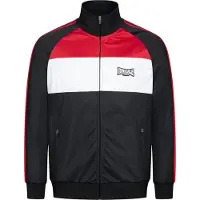 Lonsdale Chaqueta de chándal rojo vivo / negro / blanco