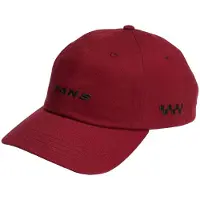 Vans Unisex Check Side Curved Bill Jockey Bordeaux Talla: OS | Sombreros Outlet | Unisex